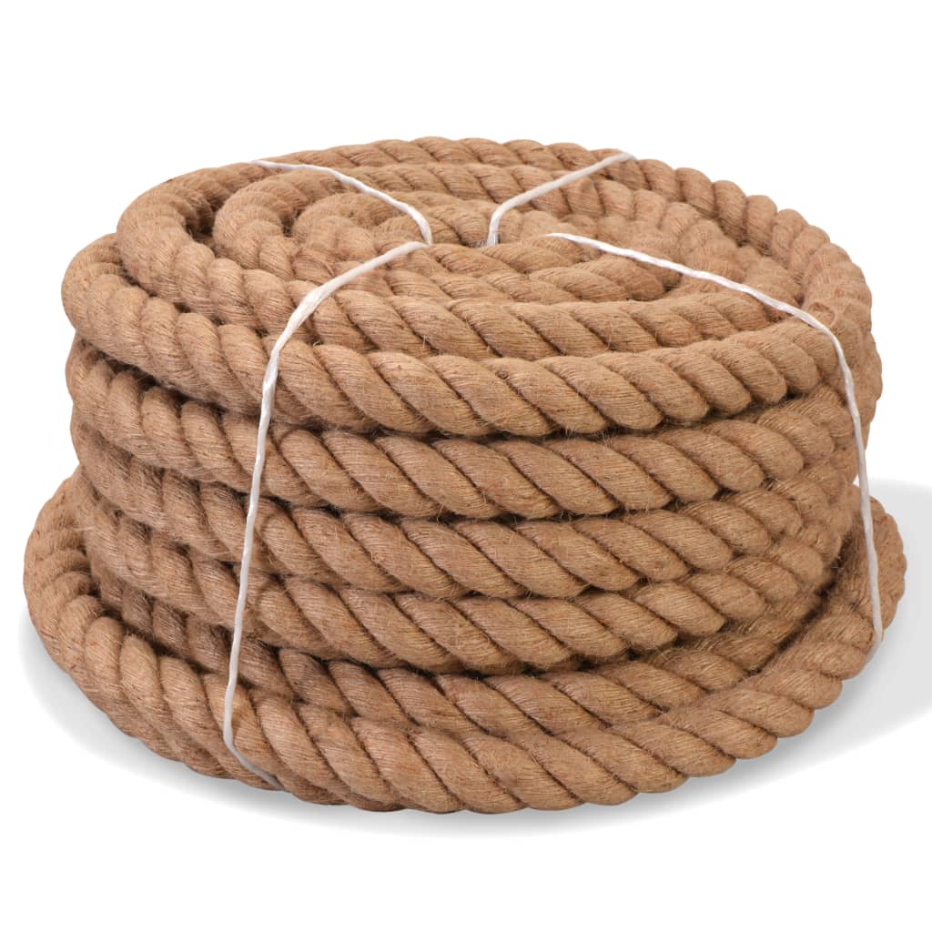 Touw 30 mm 50 m 100% jute 30 mm 50 m