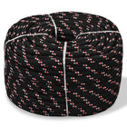 Boat rope 8 mm 500 m polypropylene black