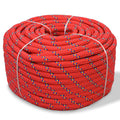 Boot touw 6 mm 500 m polypropyleen rood
