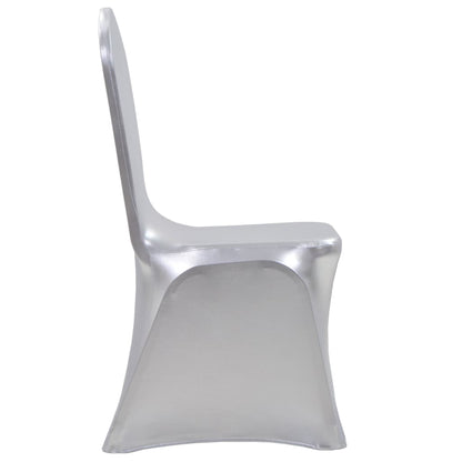 6 St Stoelhoezen Stretch Zilver