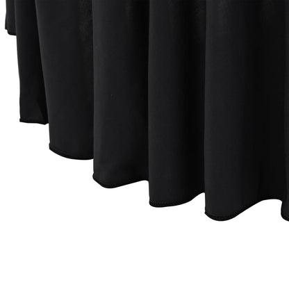 2 St Tafelhoezen Stretch Met Rok Stretch 120X74 Cm Antraciet 120 x 74 cm