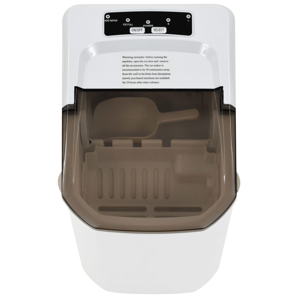 Ijsblokjesmachine 1,4 L 15 Kg/24 U Wit