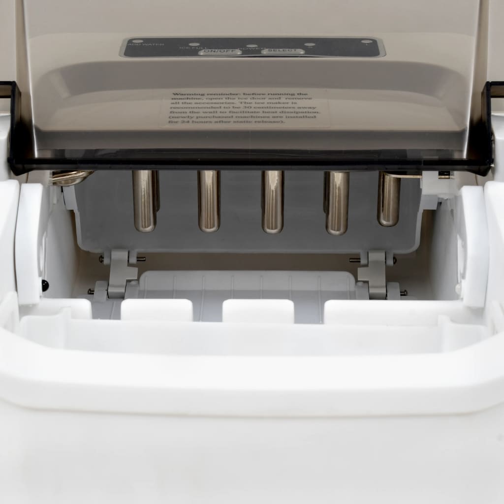 Ijsblokjesmachine 1,4 L 15 Kg/24 U Wit