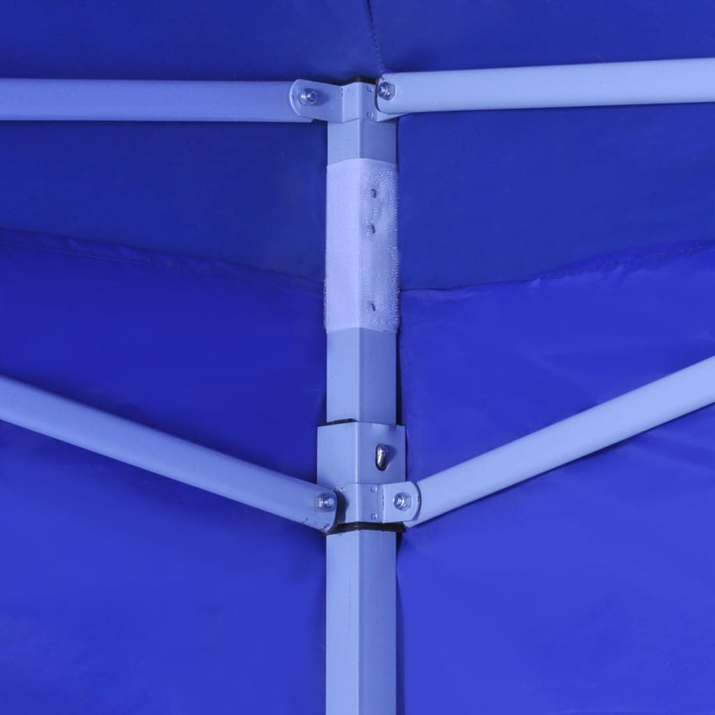 Vouwtent Met 2 Wanden 3X3 M Blauw