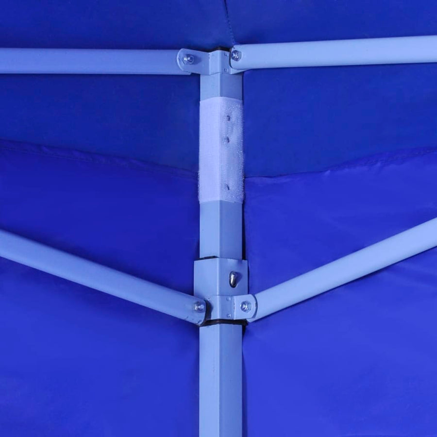 Vouwtent Met 2 Wanden 3X3 M Blauw