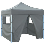 Partytent 3x3 m antraciet 4 zijwanden