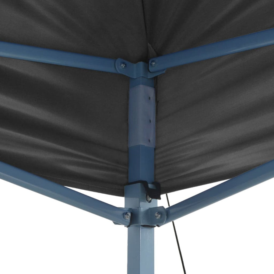 Vouwtent Pop-Up Met 2 Zijwanden 3X3 M Antraciet