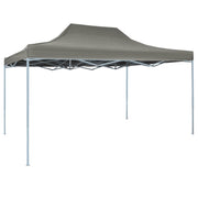 Partytent 3x4,5 m antraciet inklapbaar