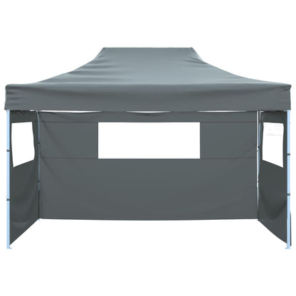 Vouwtent Met 3 Wanden 431X291X315 Cm Antraciet