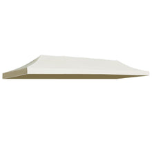 Partytentdak 3 x 6 m Crème