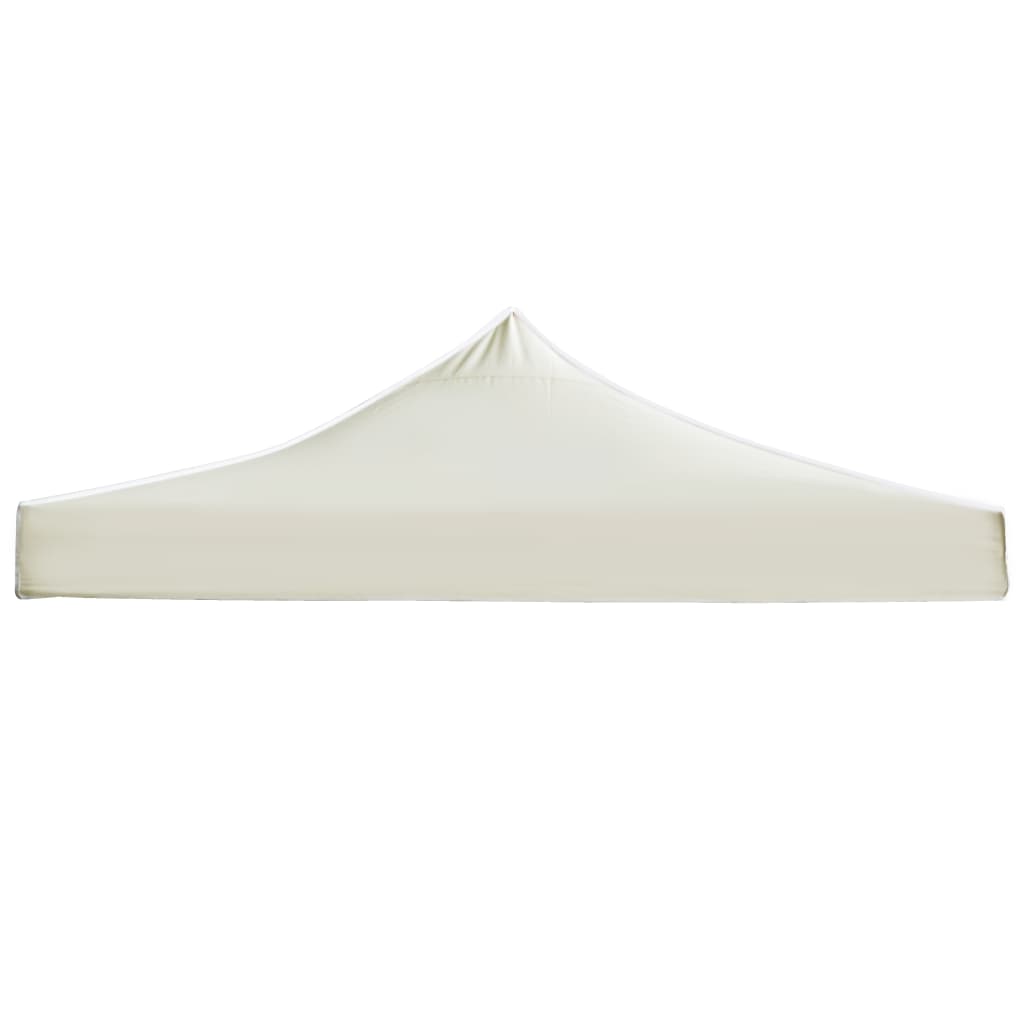 Partytentdak 3 x 6 m Crème