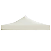 Partytentdak 3 x 6 m Crème