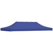 Partytentdak 3 x 6 m Blauw