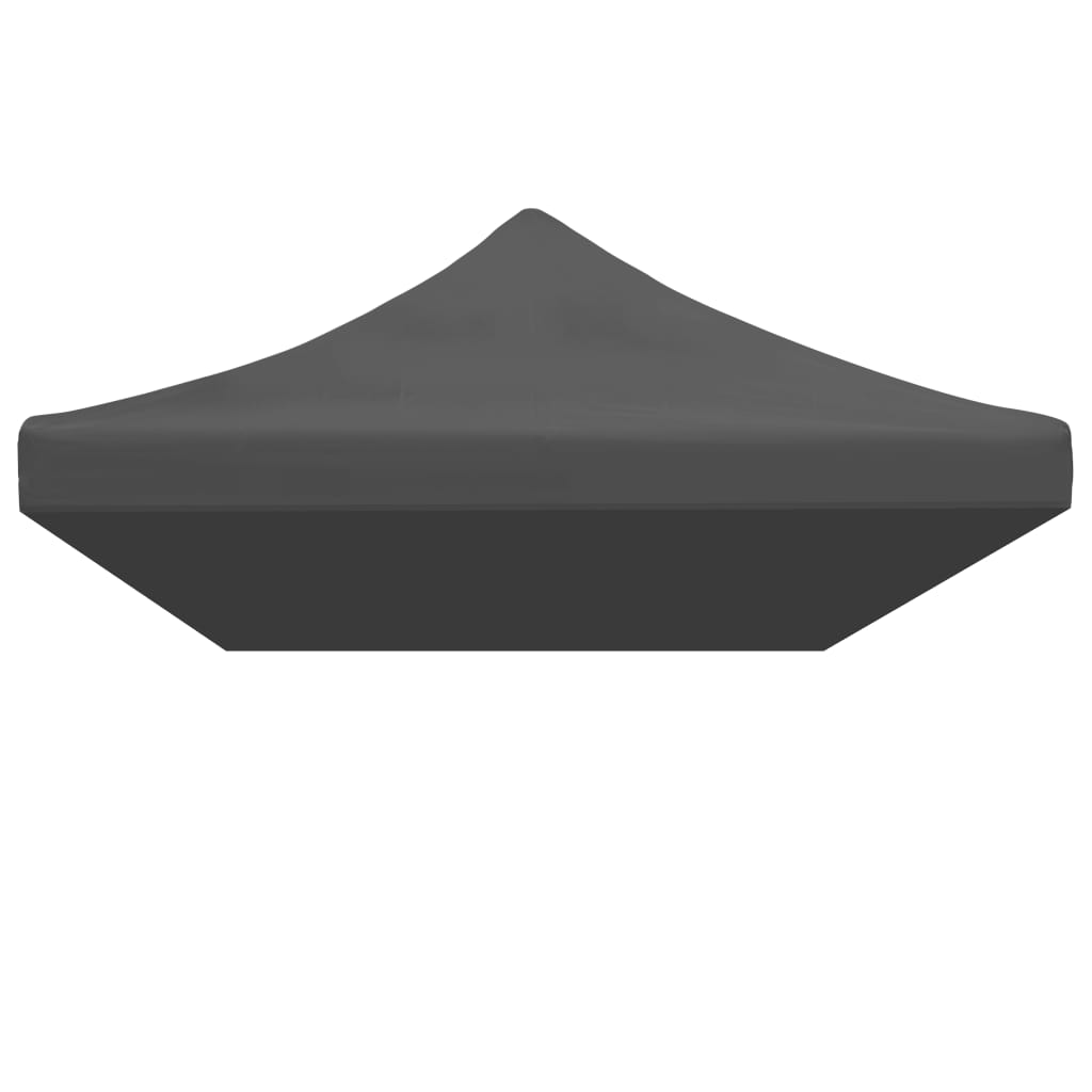 Partytentdak 3 x 6 m Antraciet
