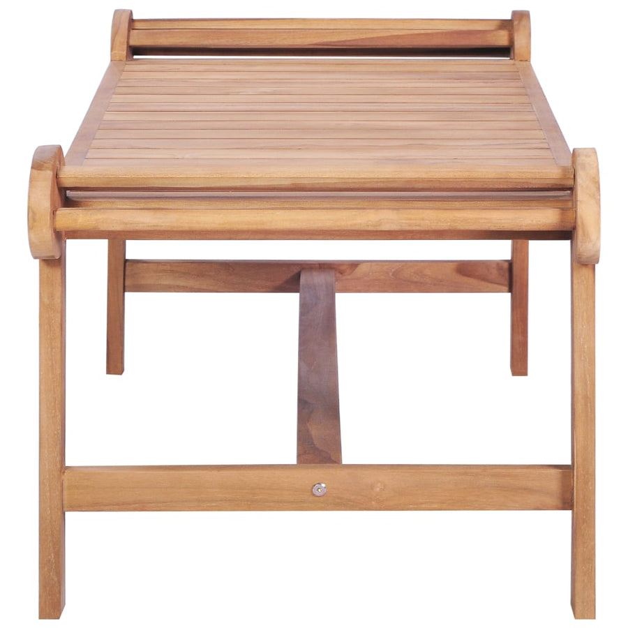 Salontafel 100X50X45 Cm Massief Teakhout