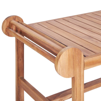 Salontafel 100X50X45 Cm Massief Teakhout
