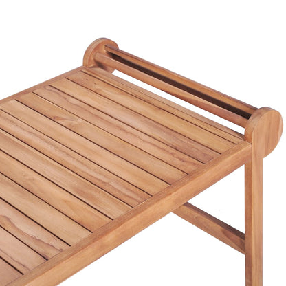Salontafel 100X50X45 Cm Massief Teakhout