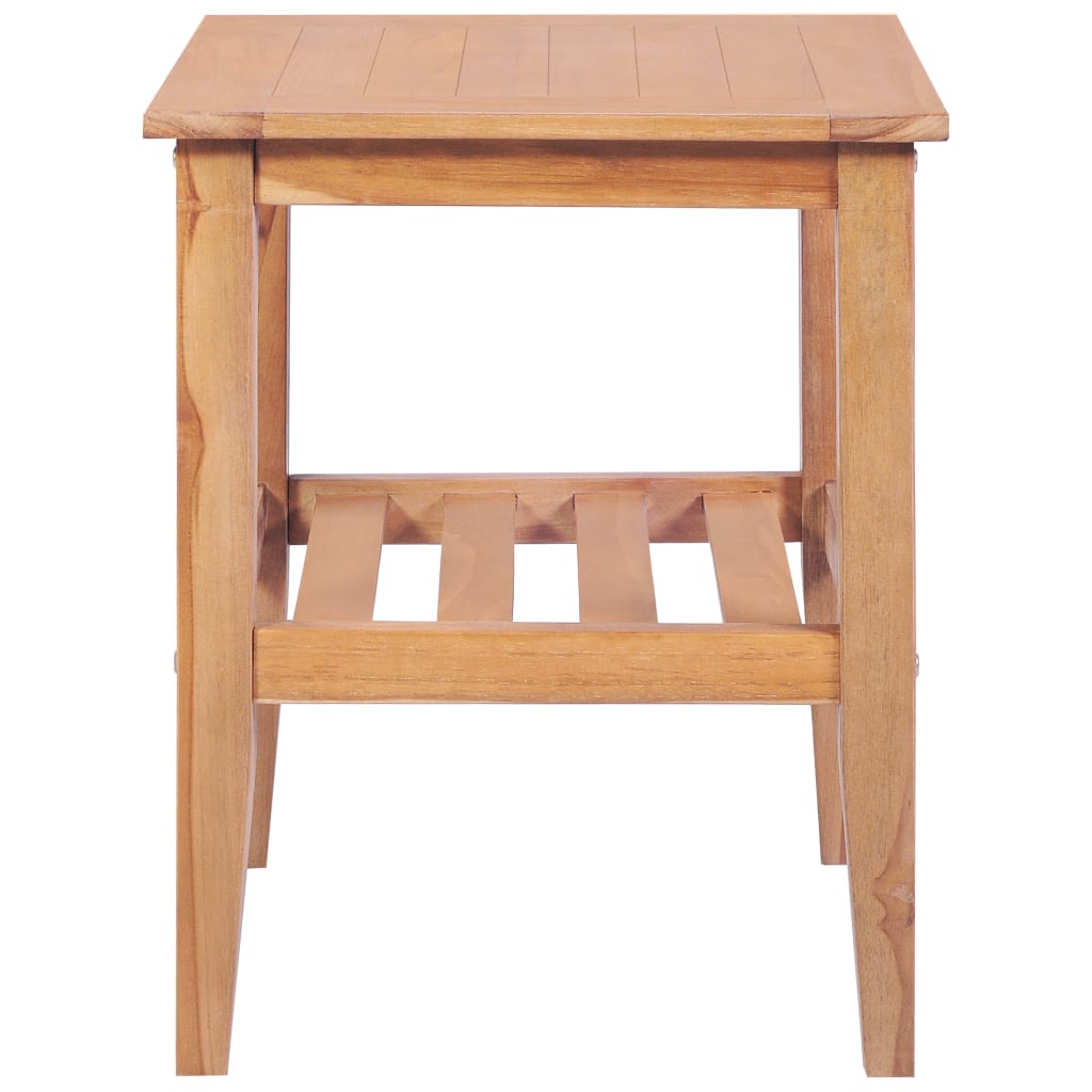 Salontafel Vierkant 40X40X50 Cm Massief Teakhout