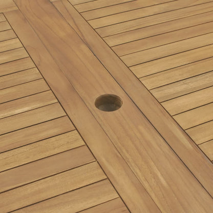 Tuintafel verlengbaar ovaal 180-280x100x75 cm massief teakhout 280 x 100 x 75 cm ovaal