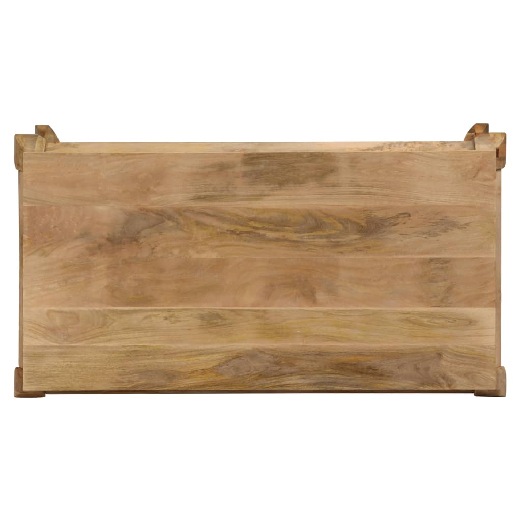 Eettafel 118x60x76 cm massief mangohout