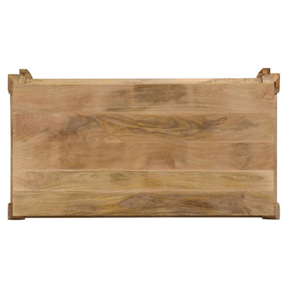 Eettafel 118x60x76 cm massief mangohout