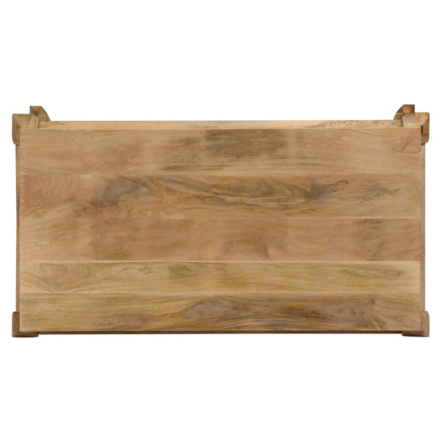 Eettafel 118x60x76 cm massief mangohout