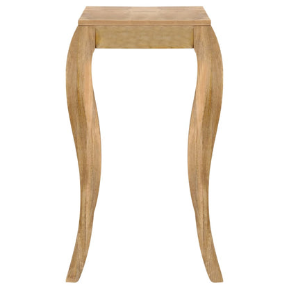 Wandtafel 118x38x76 cm massief mangohout