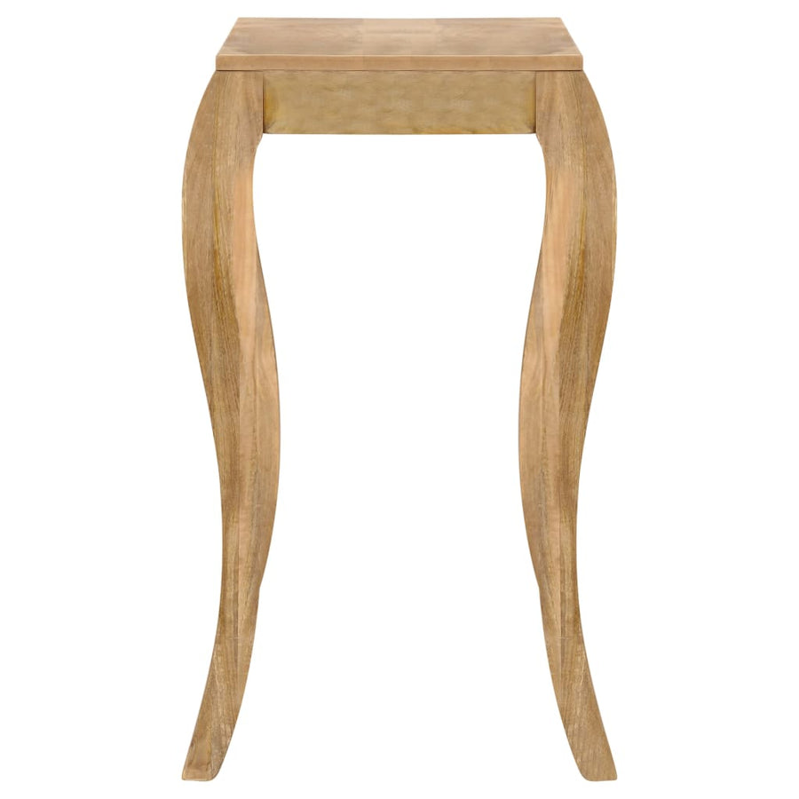 Wandtafel 118x38x76 cm massief mangohout