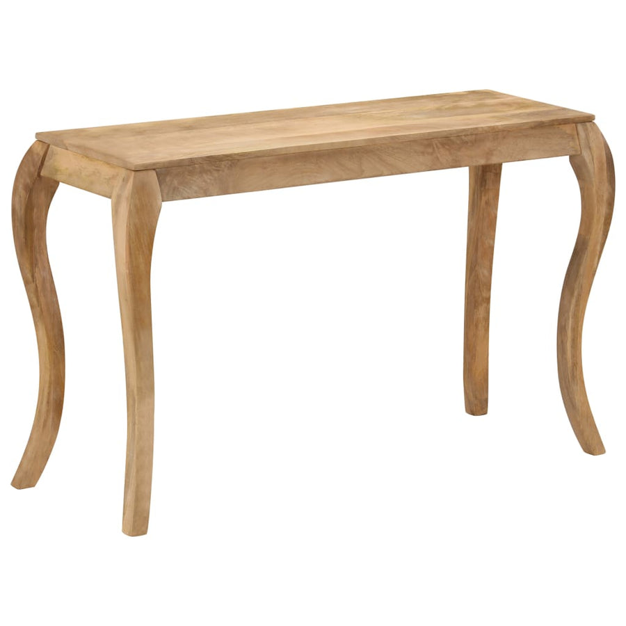 Wandtafel 118x38x76 cm massief mangohout