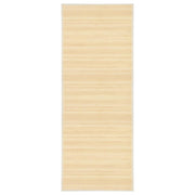 Tapijt 80x200 cm bamboe naturel