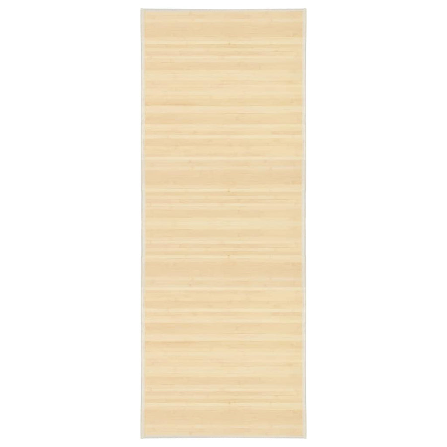 Tapijt Bamboe Natuurlijk 80 x 200 cm Lichtbruin