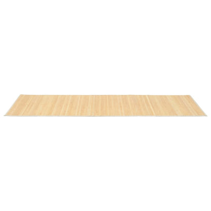 Tapijt Bamboe Natuurlijk 80 x 200 cm Lichtbruin