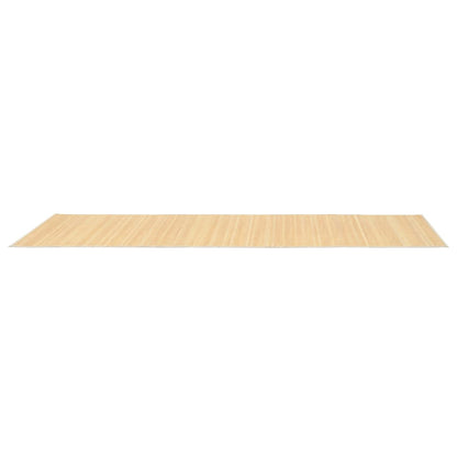 Tapijt Bamboe Naturel 80 x 300 cm Lichtbruin