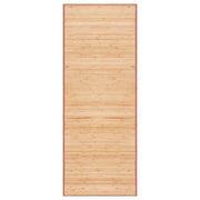 Tapijt 80x200 cm bamboe bruin