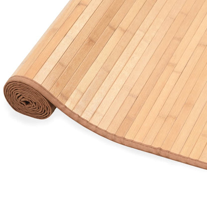 Tapijt 80x200 cm bamboe bruin