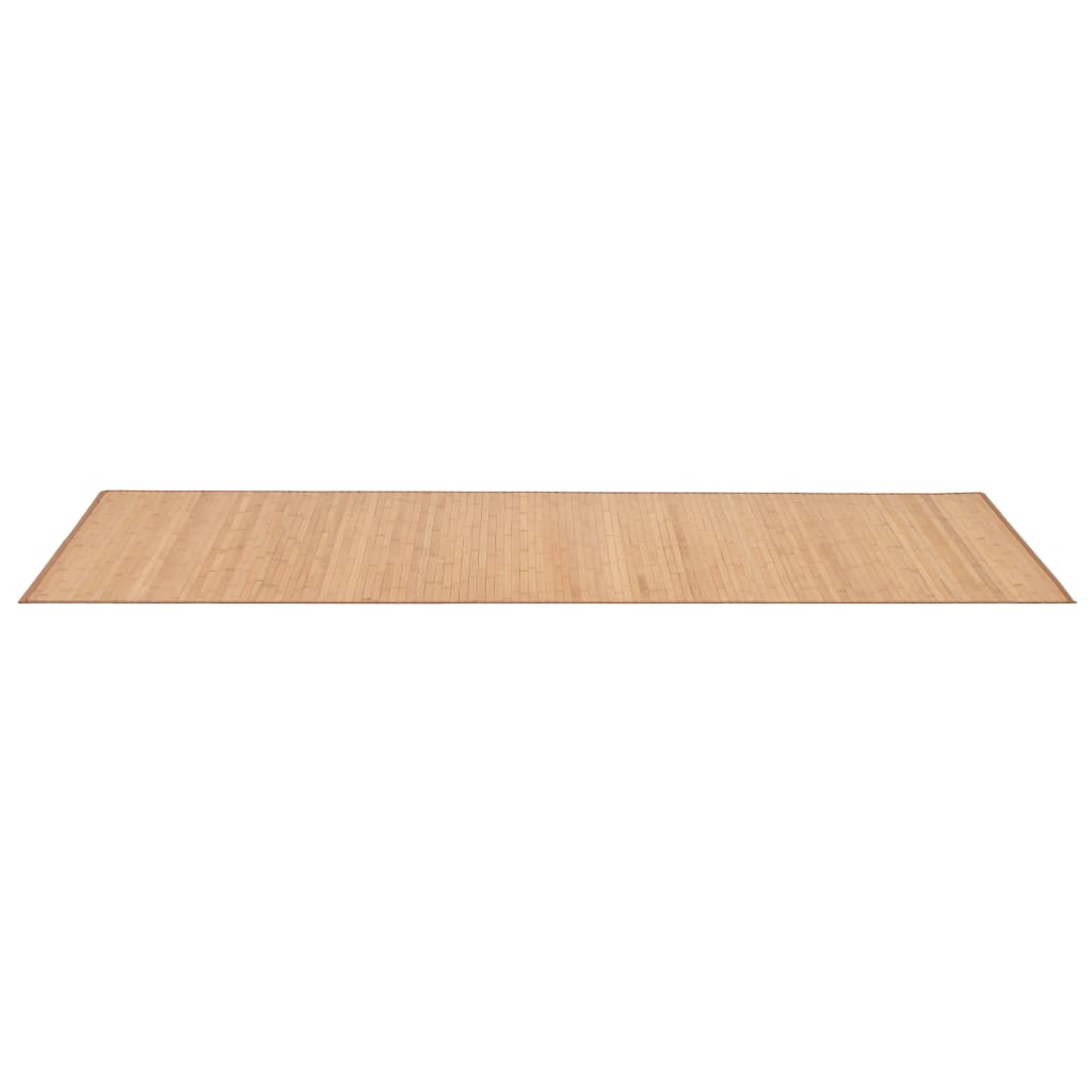 Tapijt 80x200 cm bamboe bruin