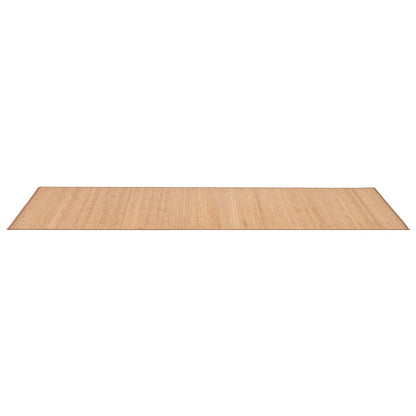 Tapijt 80x200 cm bamboe bruin