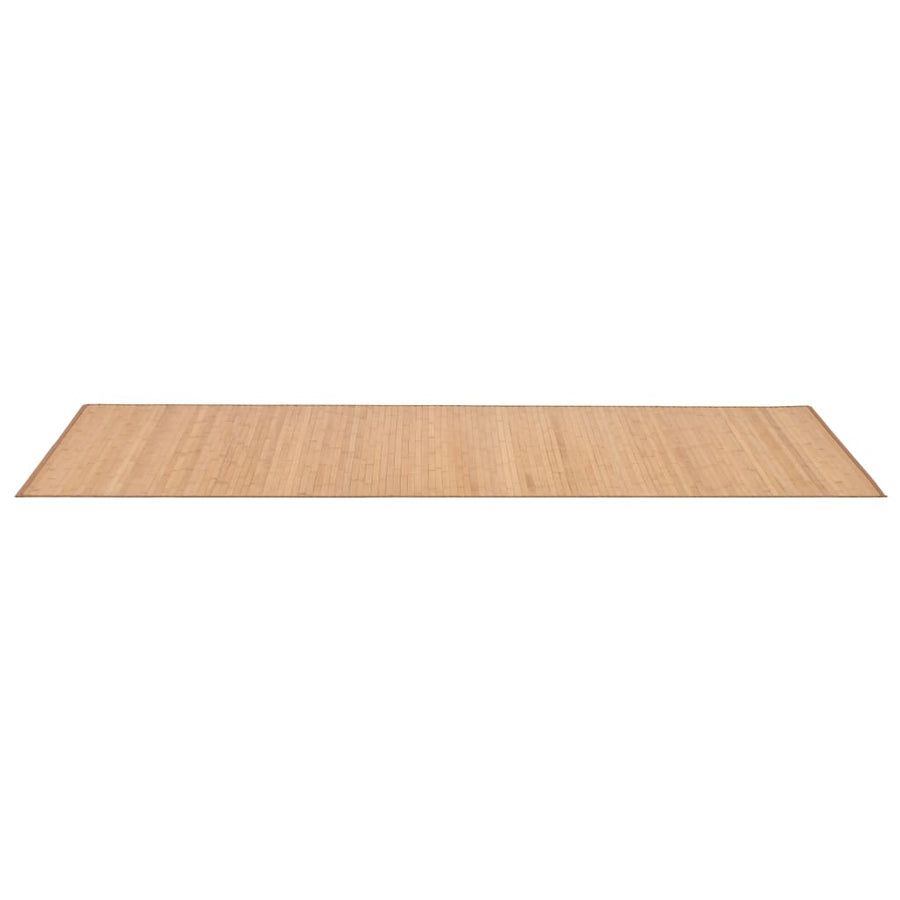 Tapijt 80x200 cm bamboe bruin