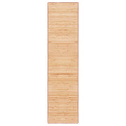 Tapijt 80x300 cm bamboe bruin