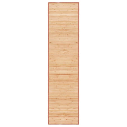 Tapijt 80x300 cm bamboe bruin