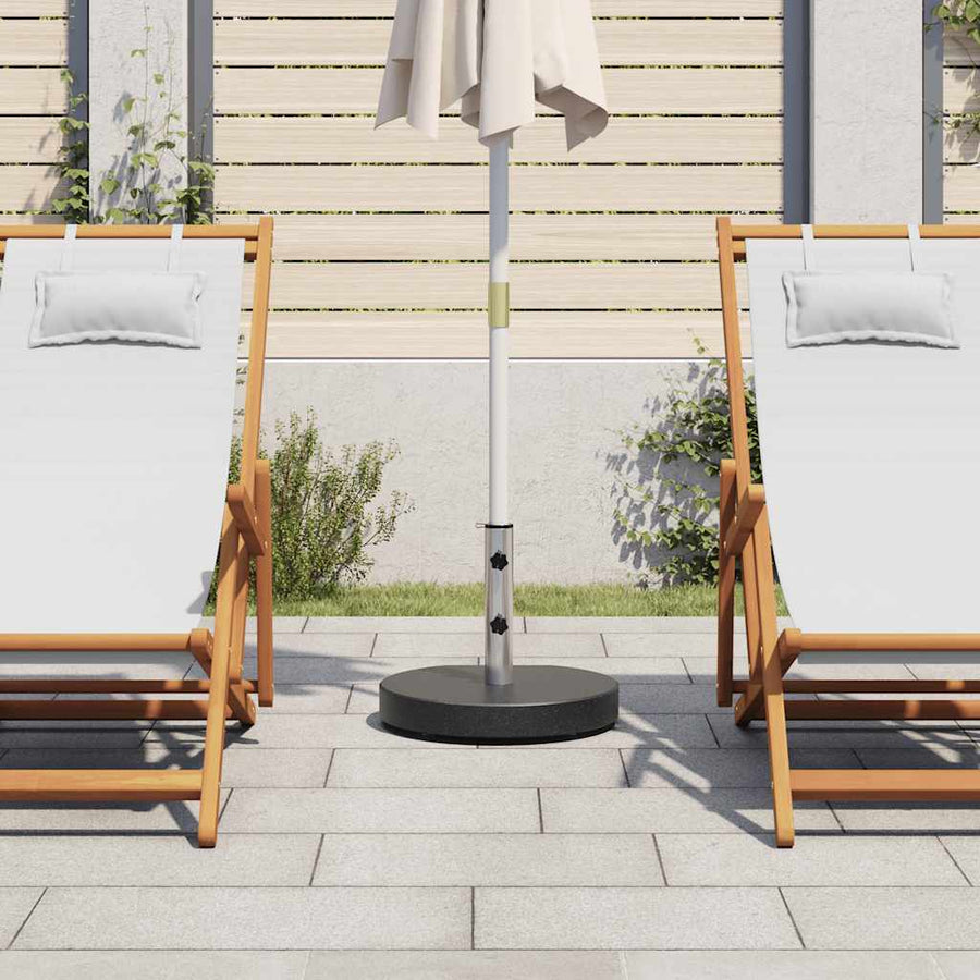 Parasolvoet Rond 28,5 Kg Graniet 1 30 kg Zwart
