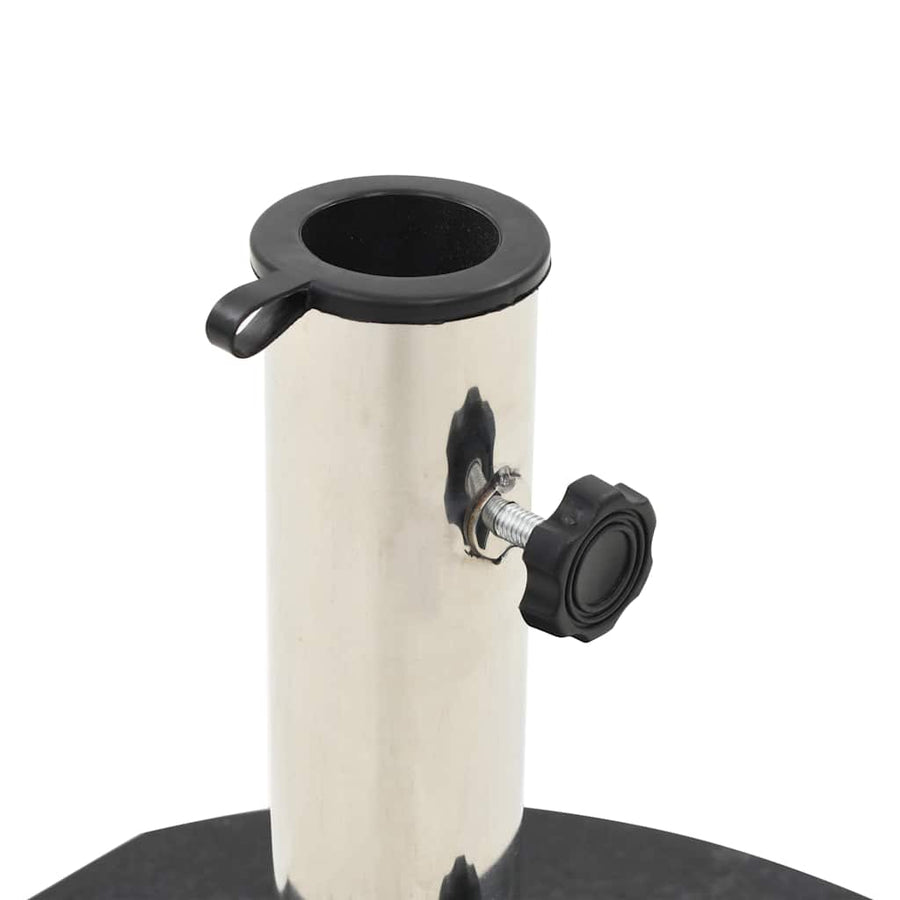 Parasolvoet Rond 28,5 Kg Graniet 1 30 kg Zwart