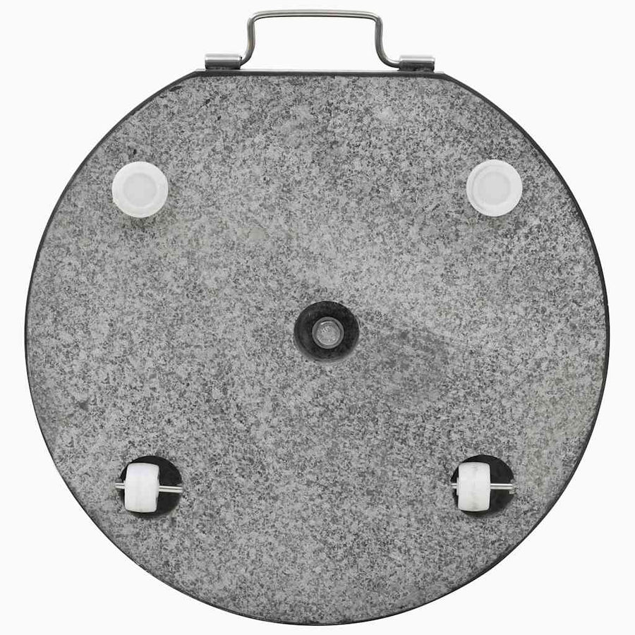 Parasolvoet Rond 28,5 Kg Graniet 1 30 kg Zwart
