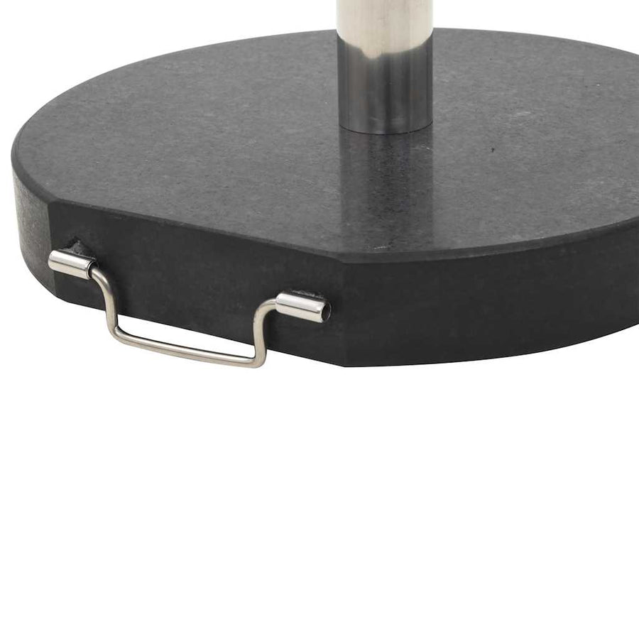 Parasolvoet Rond 28,5 Kg Graniet 1 30 kg Zwart