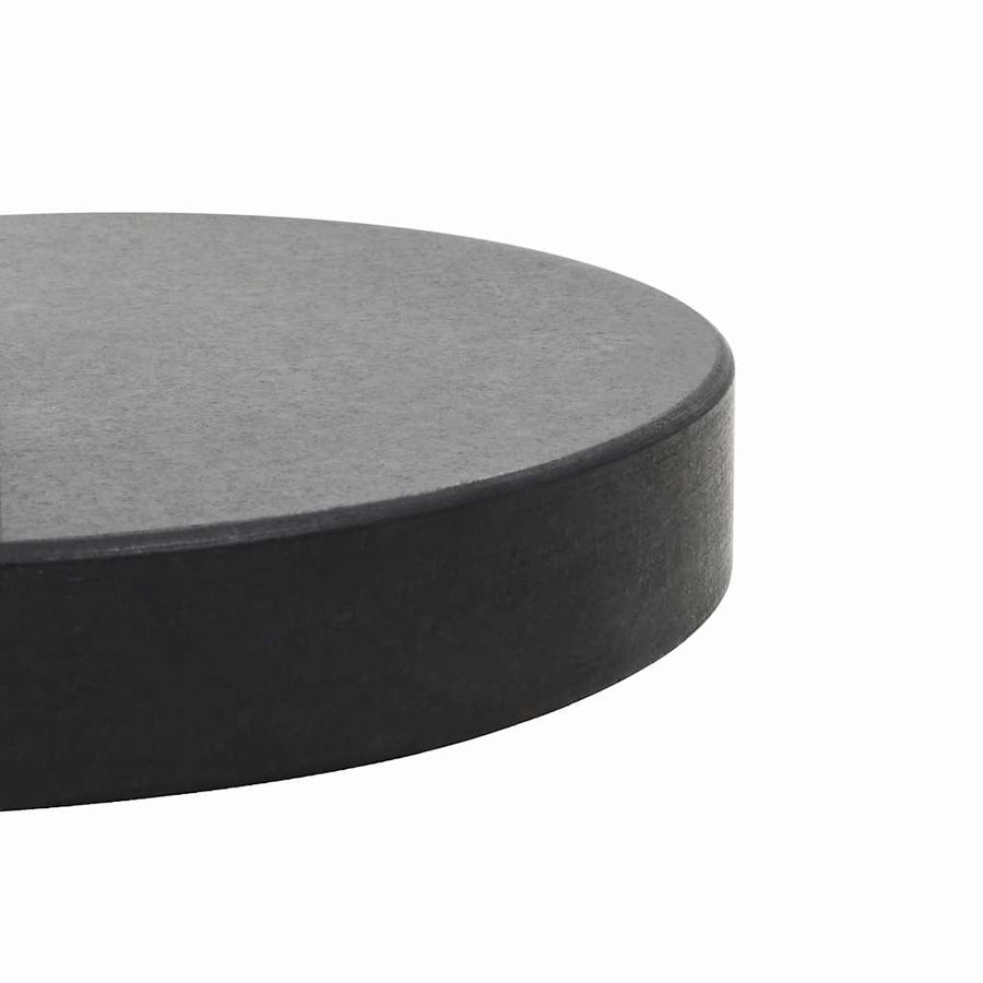 Parasolvoet Rond 28,5 Kg Graniet 1 30 kg Zwart