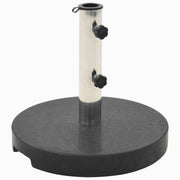 Parasolvoet 20 kg graniet zwart