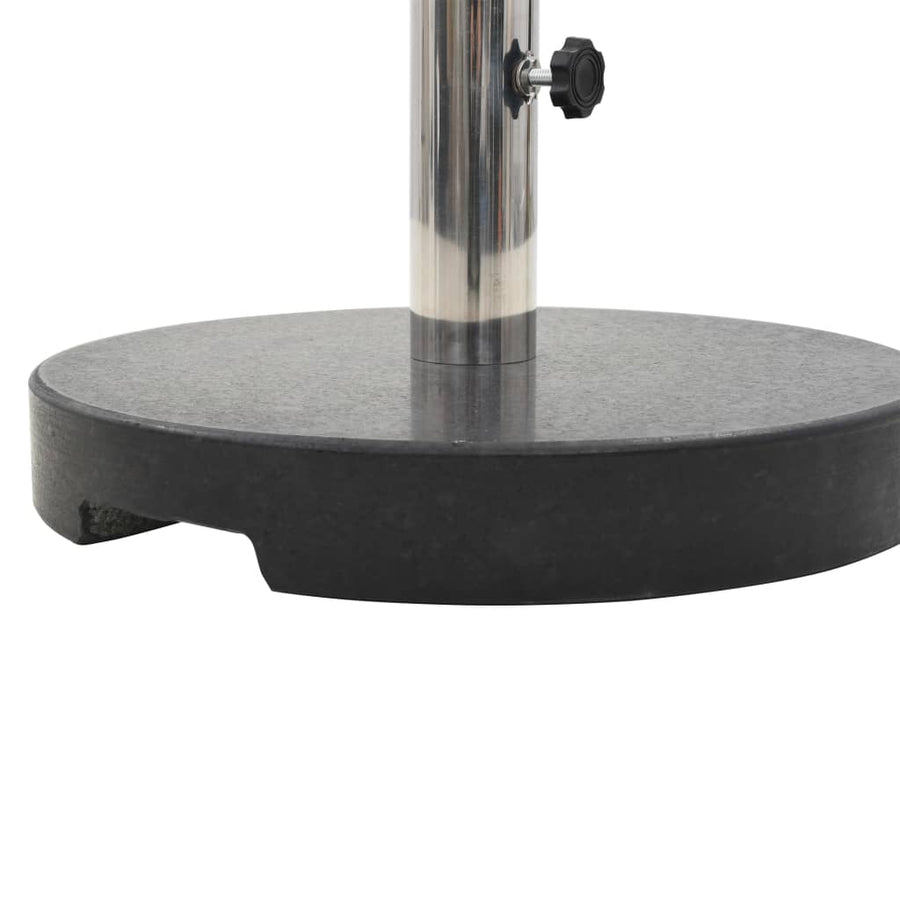 Parasolvoet Graniet 20 kg Zwart Rond