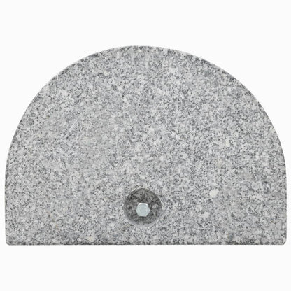 Parasolvoet Gebogen 10 Kg Graniet Grijs