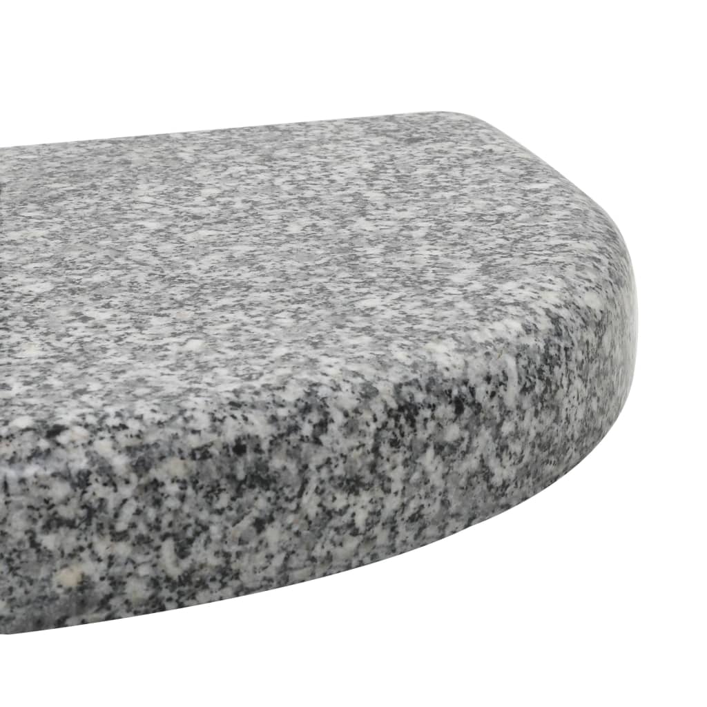 Parasolvoet Gebogen 10 Kg Graniet Grijs