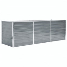 Plantenbak Verhoogd Gegalvaniseerd Staal 240 x 80 x 77 cm